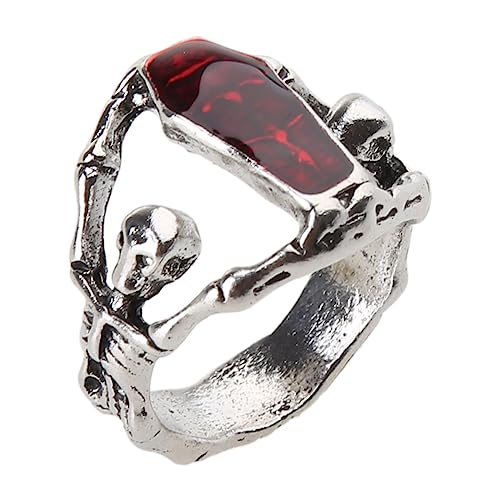 Oxxggkao Gothic Vintage Rings Finger Statement Für Männer Frauen Jungen Mädchen Schmuck Halloween Styles Legierung Schädel Handringe Für Frauen Oxxggkao Gothic Vintage Rings Finger Statement Für Männer Frauen Jungen Mädchen Schmuck Halloween Styles Legierung Schädel Handringe Für Frauen von Oxxggkao