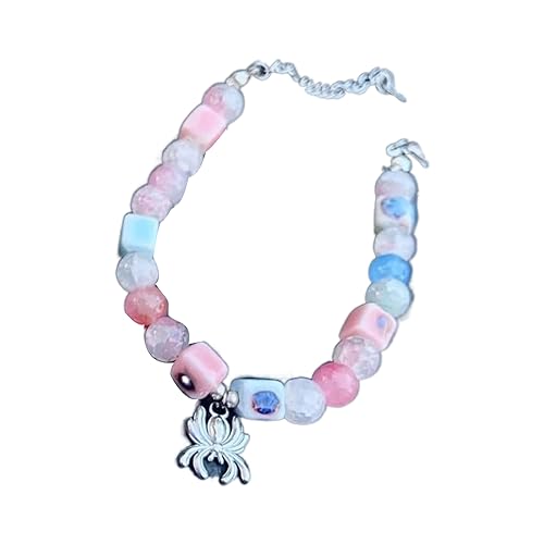 Oxxggkao Halloween Spiders Ehepaar Armbänder Mode Farbenfrohe Perlen Armband Einfache Verstellbare Party Schmuck Halloween Spiders Charme Bracely Party Schmuck von Oxxggkao