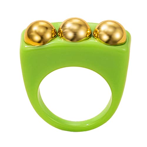 Oxxggkao Harz Acrylringe Kinderfarbe Süßigkeiten Finger Transparente Handgefertigt Für Damen Mädchen Ringe Für Frauen Männer Oxxggkao Harz Acrylringe Kinderfarbe Süßigkeiten Finger Transparente Handgefertigt Für Damen Mädchen Ringe Für Frauen Männer von Oxxggkao