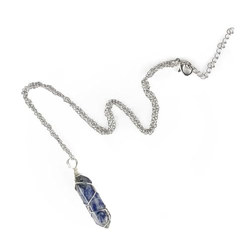 Oxxggkao Hexagonaler Kristallanhänger Halsketten Heilungsstein Edelstein Edelstein Halskette Statement Schmuck Colarbone Für Frauen Kristall Anhänger Balancing Schmuckgöttchen von Oxxggkao