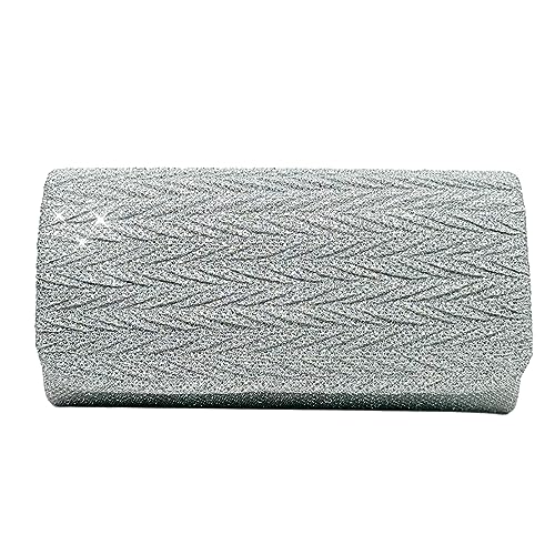 Oxxggkao Lady Hochzeitskupplungen Cocktail Umhängetasche Frauen Formelle Abendbeutel Party Bankett Glitter Geldbeutel Handtasche Funkelnde Taschen Funkelnde Umhängetaschen von Oxxggkao