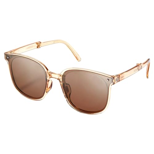 Oxxggkao Leichte Sonnenbrille, Trendsetter für Urlaub, Urlaub, übergroßer Rahmen, große Schattierungen, übergroßer Rahmen, faltbare Sonnenbrille für Damen, Betel Palm Oxxggkao Leichte Sonnenbrille, Trendsetter für Urlaub, Urlaub, übergroßer Rahmen, große Schattierungen, übergroßer Rahmen, faltbare Sonnenbrille für Damen, Betel Palm von Oxxggkao