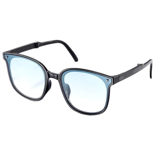Oxxggkao Leichte Sonnenbrille, Trendsetter für Urlaub, Urlaub, übergroßer Rahmen, große Schattierungen, übergroßer Rahmen, faltbare Sonnenbrille für Damen, Farbverlauf blau Oxxggkao Leichte Sonnenbrille, Trendsetter für Urlaub, Urlaub, übergroßer Rahmen, große Schattierungen, übergroßer Rahmen, faltbare Sonnenbrille für Damen, Farbverlauf blau von Oxxggkao