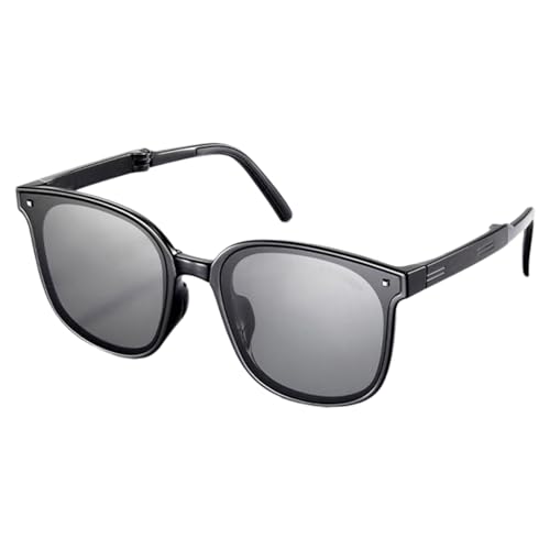Oxxggkao Leichte Sonnenbrille, Trendsetter für Urlaub, Urlaub, übergroßer Rahmen, große Schattierungen, übergroßer Rahmen, faltbare Sonnenbrille für Damen, a Oxxggkao Leichte Sonnenbrille, Trendsetter für Urlaub, Urlaub, übergroßer Rahmen, große Schattierungen, übergroßer Rahmen, faltbare Sonnenbrille für Damen, a von Oxxggkao