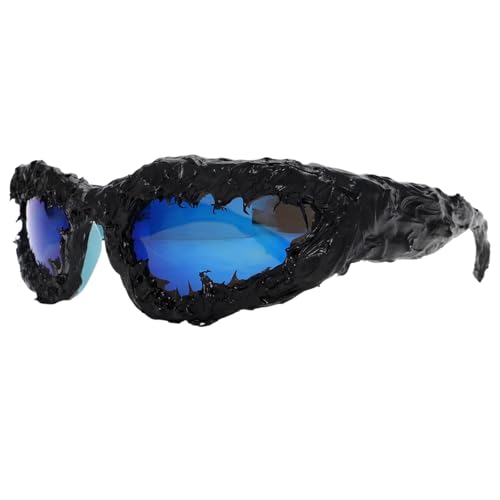 Oxxggkao Neuheit Shield Sonnenbrille Mode Punkrock Für Einzigartige Berufungen Neuheit Clubbrille Besetzt Oxxggkao Neuheit Shield Sonnenbrille Mode Punkrock Für Einzigartige Berufungen Neuheit Clubbrille Besetzt von Oxxggkao