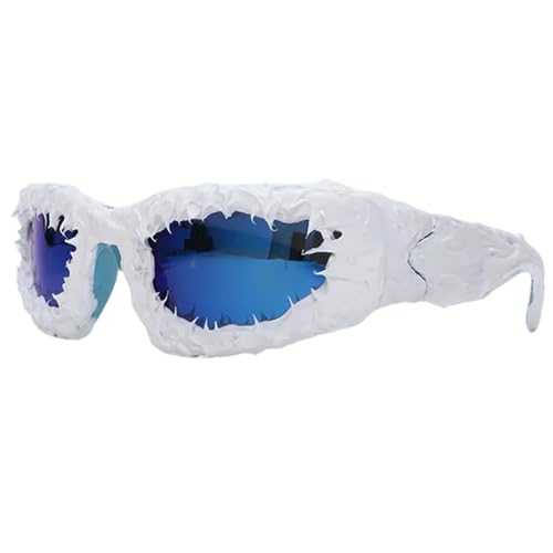 Oxxggkao Neuheit Shield Sonnenbrille Mode Punkrock Für Einzigartige Berufungen Neuheit Clubbrille Besetzt Oxxggkao Neuheit Shield Sonnenbrille Mode Punkrock Für Einzigartige Berufungen Neuheit Clubbrille Besetzt von Oxxggkao