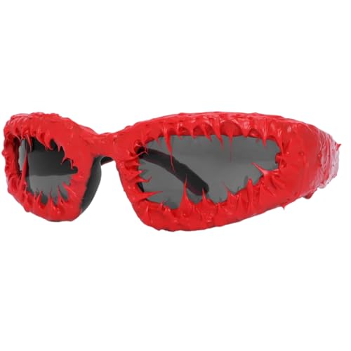 Oxxggkao Neuheit Shield Sonnenbrille Mode Punkrock Für Einzigartige Berufungen Neuheit Clubbrille Besetzt Oxxggkao Neuheit Shield Sonnenbrille Mode Punkrock Für Einzigartige Berufungen Neuheit Clubbrille Besetzt von Oxxggkao