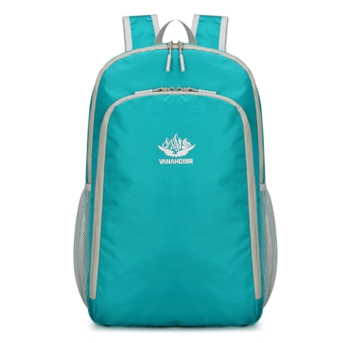 Oxxggkao Packbarer Rucksack Für Frauen Männer Teenager Wandertack Splash Pack Outdoor Camping Klettern Reitreisen Leichtes Wandern Leicht Packbarer Spritzsicherer Faltpakete Für Outdoor von Oxxggkao