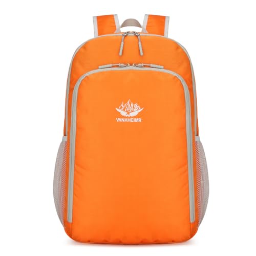 Oxxggkao Packbarer Rucksack Für Frauen Männer Teenager Wandertack Splash Pack Outdoor Camping Klettern Reitreisen Leichtes Wandern Leicht Packbarer Spritzsicherer Faltpakete Für Outdoor von Oxxggkao