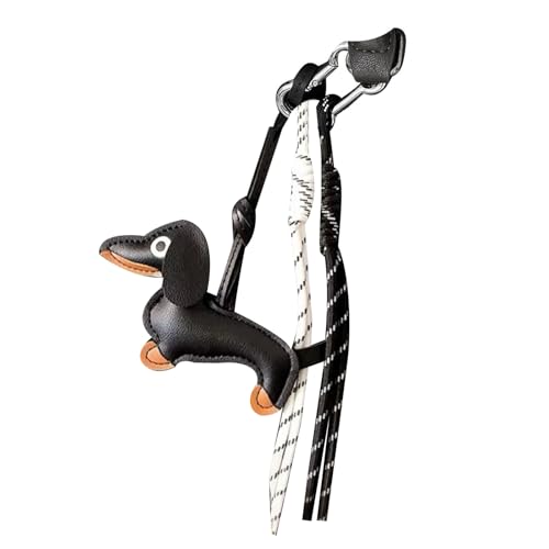 Oxxggkao Praktische Dackel Schlüsselbeutel Accessoire Modebeutel Anhängerpendelbeutel Zum Pendeln Oder Reisen Dackel von Oxxggkao