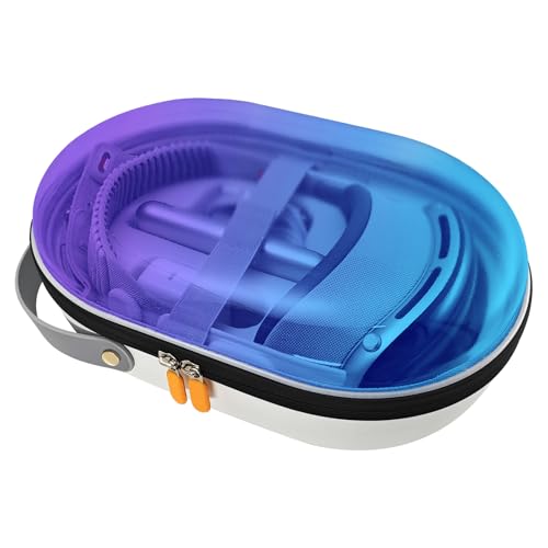 Oxxggkao Reiseetui für Virtual-Reality-Brillen, Zubehör, harte Aufbewahrungstasche mit Riemen, Karbonfaser-Design, violett, blau Oxxggkao Reiseetui für Virtual-Reality-Brillen, Zubehör, harte Aufbewahrungstasche mit Riemen, Karbonfaser-Design, violett, blau von Oxxggkao