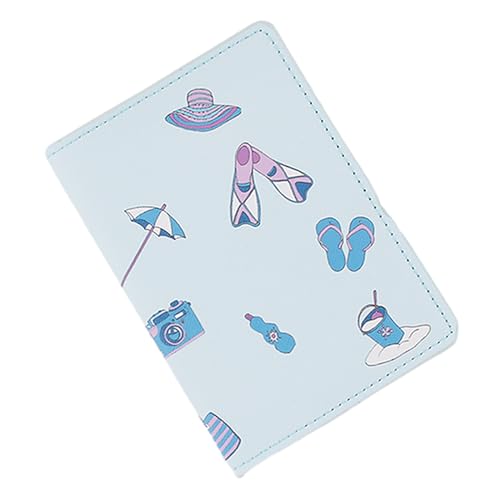 Oxxggkao Reisepassabdeckung Hülle Gedruckter Dokument Organisator Wasserdichte Leder Ticket Lagerhalter Beschützer Für Frauen Kreditkartenhalter von Oxxggkao