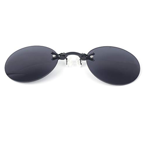 Oxxggkao Retro-Sonnenbrille, rund, Vintage, Unisex, Nasenklammer, Metallbrille, Vintage, Halloween-Dekorationen, Outdoor Oxxggkao Retro-Sonnenbrille, rund, Vintage, Unisex, Nasenklammer, Metallbrille, Vintage, Halloween-Dekorationen, Outdoor von Oxxggkao