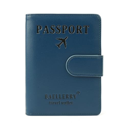 Oxxggkao Simple Plane PU Reisepasshülle, stilvolles Kreditkartenetui für Abenteurer, Paare, Hochzeitsgeschenk, Reisepasshülle, blau, Mass Beauty Oxxggkao Simple Plane PU Reisepasshülle, stilvolles Kreditkartenetui für Abenteurer, Paare, Hochzeitsgeschenk, Reisepasshülle, blau, Mass Beauty von Oxxggkao