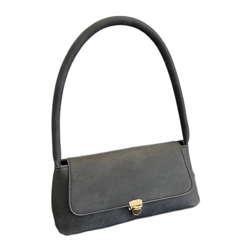 Oxxggkao Stilvolle Umhängetasche, kompakt und Handtasche für Arbeit, Reisen und Partys, modische Damenhandtasche, Schwarz , One Size von Oxxggkao