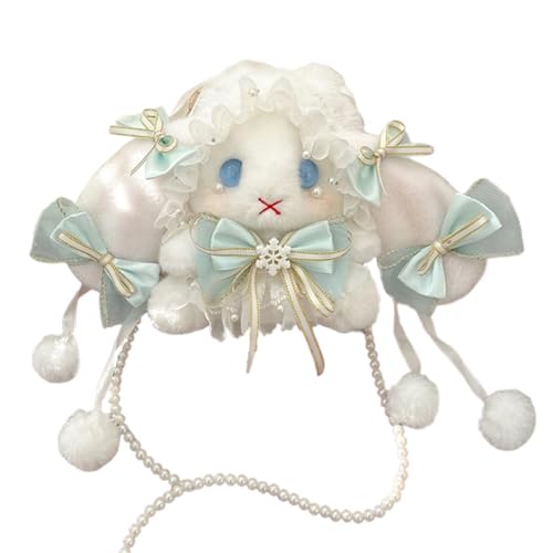 Oxxggkao Süße Puppen Crossbody Tasche Für Frauen Schulter Japanischer Messenger Kaninchen Mit Bowknot Tägliche Süße Puppenschulter Frauen Japanische Messenger Kaninchen Japanischen Stil von Oxxggkao