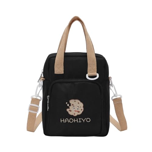 Oxxggkao Süße Umhängetasche für Damen, Teenager, Crossbody, passend für Mädchen, JK Top Handle Handtasche, Lady Jk Shoulder für Damen, passend für Teenager, Top-Griff, schwarzblau, One Size von Oxxggkao