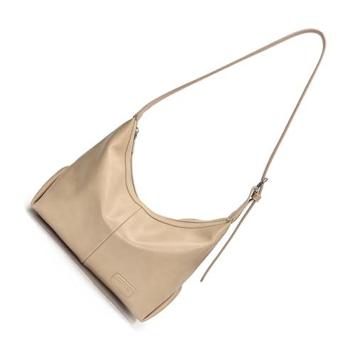 Oxxggkao Trendige Damen-Umhängetasche, PU-Leder, Crossbody, Pendeln, große Kapazität, Messenger für tägliche Reisen, Damen, Schultertasche, große Kapazität, trendiges Pendeln für Reisen, khaki, One Oxxggkao Trendige Damen-Umhängetasche, PU-Leder, Crossbody, Pendeln, große Kapazität, Messenger für tägliche Reisen, Damen, Schultertasche, große Kapazität, trendiges Pendeln für Reisen, khaki, One von Oxxggkao