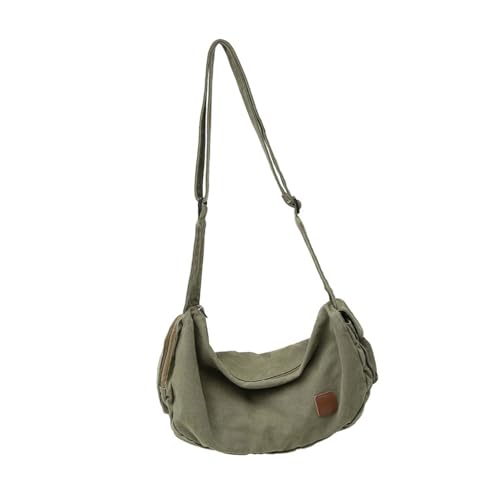 Oxxggkao Umhängetasche für Herren und Damen, große Kapazität, Einkaufstasche, Herbst, Winter, Schultertasche, aus Segeltuch, für den Alltag, Herbst, Winter, Schultertasche, große Kapazität von Oxxggkao