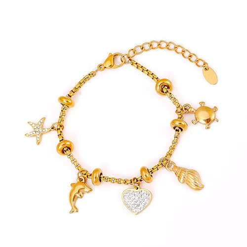 Oxxggkao Verstellbare Kreuze Anhänger Armband Stylische Gold Oder Stahlfarbe Mit Funkelnden Strasssteinen Die Angeheizt Werden von Oxxggkao