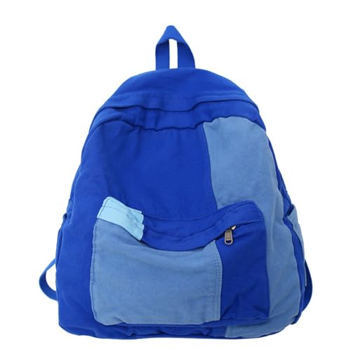 Oxxggkao Vintage Canvas Rucksack Für Studenten Und Reisende Geräumige Und Langlebige Tasche Mit Verstellbaren Gurten Canvas Rucksack Für Männer von Oxxggkao