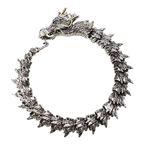 Oxxggkao Vintage Metal Dragon Kiel Kette Ketten Armbänder Geflochten von Oxxggkao