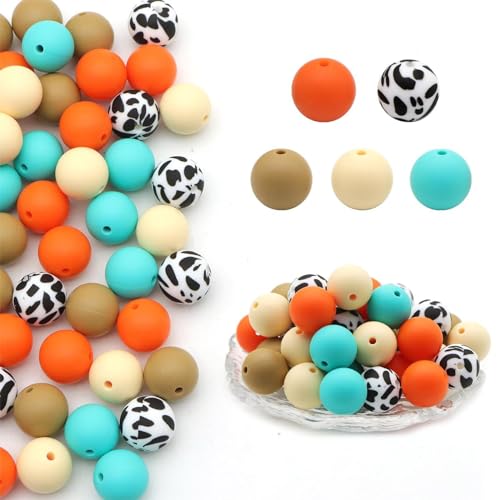 Oxxggkao Packung Von 50 Trendigen Abstandshalterperlen Schmuck Liefert Bunte Armband Silikon Lose Für Schmuck Silikonperlen Oxxggkao Packung Von 50 Trendigen Abstandshalterperlen Schmuck Liefert Bunte Armband Silikon Lose Für Schmuck Silikonperlen von Oxxggkao