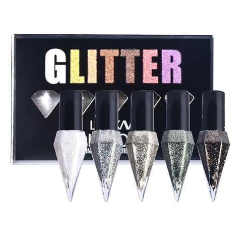 Präzise Pinsel Glänzt Flüssige Smudgeproof Formeln Schimmerny Eye Liner Ideal Für Party Und Tägliche Verschleiß Diamanten Glitzer von Oxxggkao