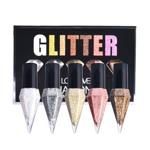 Präzise Pinsel Glänzt Flüssige Smudgeproof Formeln Schimmerny Eye Liner Ideal Für Party Und Tägliche Verschleiß Diamanten Glitzer von Oxxggkao