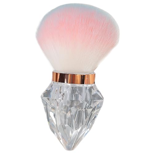 Professionelle Nägel Kunststaubkollektor Pinsel Mit Weichen Borsten Kristallform Pulver Remover Pinsel Make Up Pinsel von Oxxggkao
