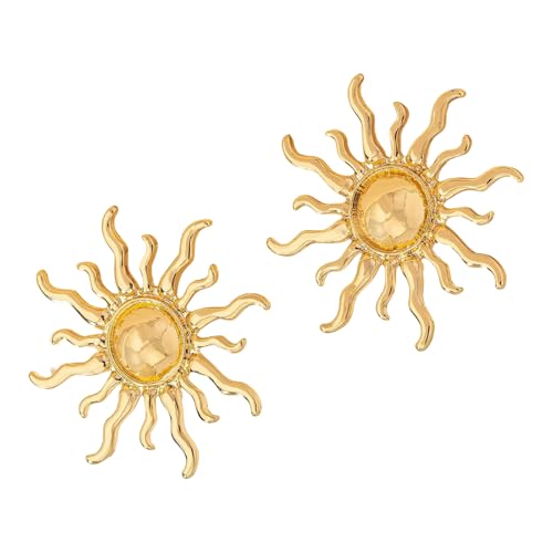 Raffinierte Ohrringe Ohrschmuck Schmuck Sonne Themat von Oxxggkao