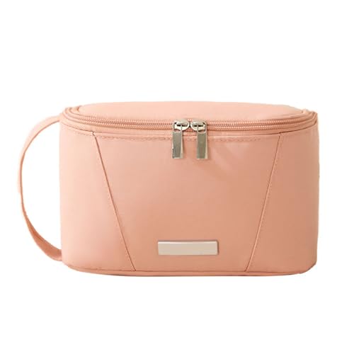 Reise Make Up Tasche Tragbare Kosmetik Mit Bürstenorganisator Großkapazität Toilettenfeiertag Essentieller Kosmetikbeutel Organizer von Oxxggkao