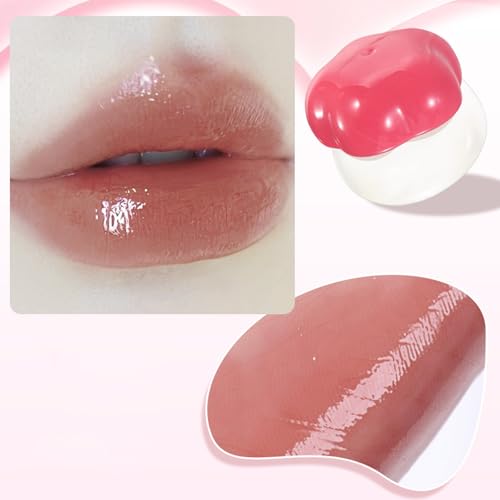 Schatz Gelee Lip Gloss Feuchtigkeitsfeuchter Feuchtigkeitsspendender Lippenstift Leicht Zu Auftragen Lippen Make Up Basi von Oxxggkao