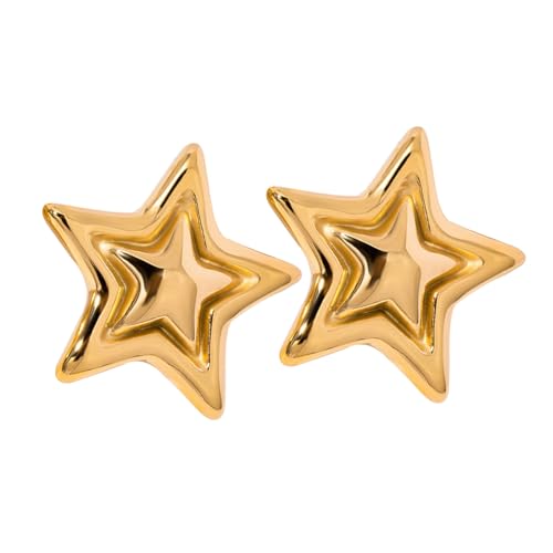 Stilvolle Starbursts Robuste Legierungsmaterialien Ohrringe Mit Eleganten Designs Tragbares Zubehör Für Trendsetter Täglich Verwenden von Oxxggkao