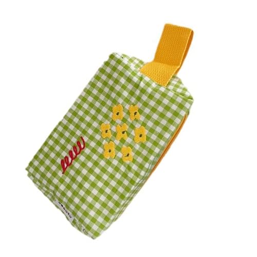 Tragbare Frauen Make Up Beutel Mit Cartoonbären Stickmuster Baumwollgewebe Kosmetischer Beutel Aufbewahrung Organisierter Baumwoll Make Up Tasche von Oxxggkao