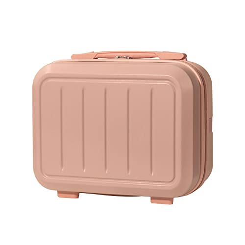 Tragbares 35,6 cm Make-up Reise-Handgepäck ABS Tragetasche Make-up Koffer Kosmetiktasche für Reisen Camping Frauen Mädchen Gepäck Kosmetiktasche für Damen, B, Mass Beauty von Oxxggkao