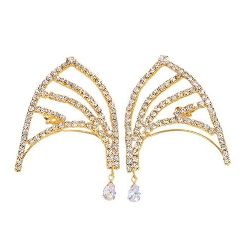 Trendy No Piercing Ohrclip Ohrringe Exquisite Manschettenohrringe Einzigartige Formhaken Accessoire Für Modeliebhaber Stylische Ohrverzierungen Trendy No Piercing Ohrclip Ohrringe Exquisite Manschettenohrringe Einzigartige Formhaken Accessoire Für Modeliebhaber Stylische Ohrverzierungen von Oxxggkao