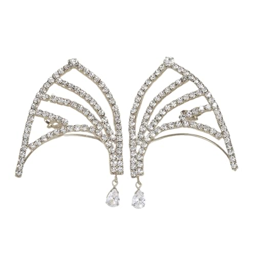 Trendy No Piercing Ohrclip Ohrringe Exquisite Manschettenohrringe Einzigartige Formhaken Accessoire Für Modeliebhaber Stylische Ohrverzierungen Trendy No Piercing Ohrclip Ohrringe Exquisite Manschettenohrringe Einzigartige Formhaken Accessoire Für Modeliebhaber Stylische Ohrverzierungen von Oxxggkao