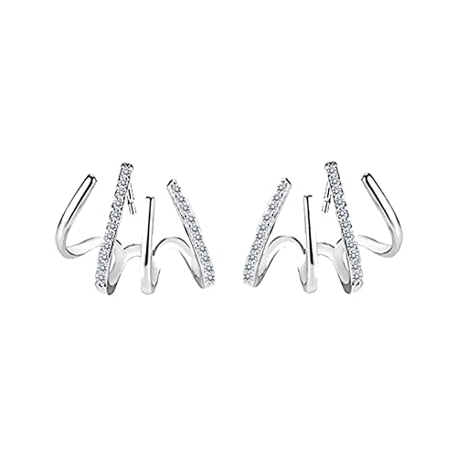Vier Klauenohrringe Kubische Zirkonia Bolzen Piercing Studs Ohrring Für Frauen Nadelstolzen Ohrring Schmuck Gold Silber Vier Klaue Vier Klauenohrringe Kubische Zirkonia Bolzen Piercing Studs Ohrring Für Frauen Nadelstolzen Ohrring Schmuck Gold Silber Vier Klaue von Oxxggkao