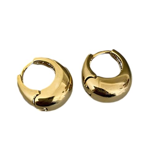 Vintage Kleine Durchdringende Ohrringe Einfache Geometrische Runde von Oxxggkao