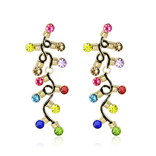 Weihnachten Dangle Ohrringe Frauen Mädchen Ohrring Weihnachtsfeier Schmuck Geschenke Legierung Long Quasten Für Party Kids Hangle Für Mädchen von Oxxggkao