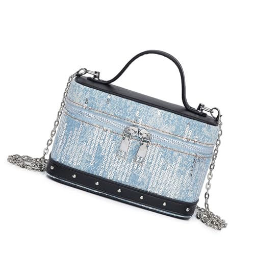 Women Square Box Crossbody Bag Korean Styles Messenger Denims Schulter Ästhetische Handtasche Einkaufen Dating Denims Crossbody For Women Square Box Schulter Koreanische Stile Handag Handag Women Square Box Crossbody Bag Korean Styles Messenger Denims Schulter Ästhetische Handtasche Einkaufen Dating Denims Crossbody For Women Square Box Schulter Koreanische Stile Handag Handag von Oxxggkao