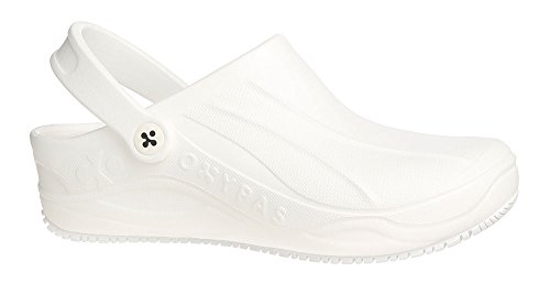 Oxypas Smooth Unisex Arbeits- und Sicherheitsschuhe ESD SRC, Farbe: weiß, Größe: 46 von Oxypas