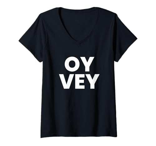 Damen Oy Vey T-Shirt mit V-Ausschnitt Damen Oy Vey T-Shirt mit V-Ausschnitt von Oy Vey