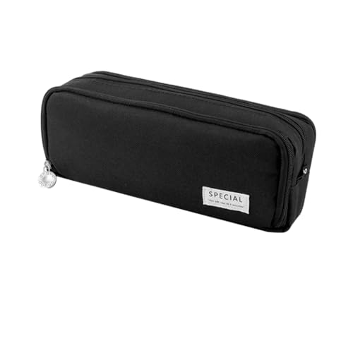 Oyachic 3 Fächer Mädchen Pencil Case Große Kapazität Federmäppchen Etui Stifte Schreibwaren Schreibtisch Organizer für Büro Frauen von Oyachic