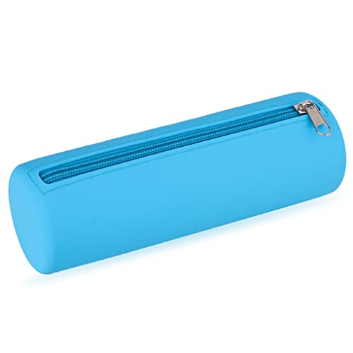 Oyachic Silicone Federmäppchen Cylinder Pencil Case Stifttasche Kosmetisches Schreibwaren Federtasche für Studenten Erwachsene von Oyachic