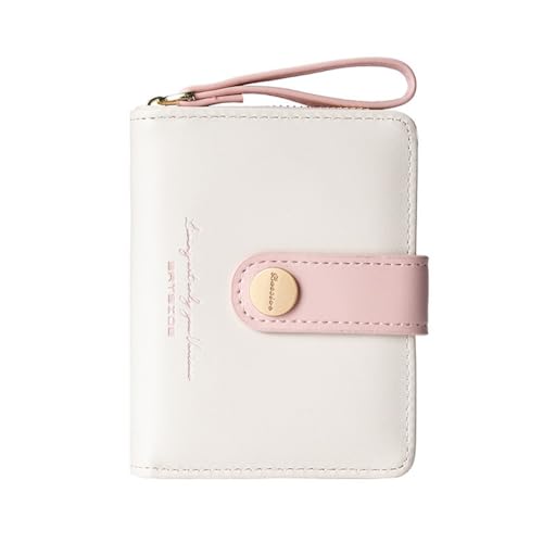 Oyccen Damen Kleine Geldbörse PU Leder Portemonnaie Frauen Kleine Geldbeutel Kreditkartenetui Geldbörse mit Reißverschluss Münzfach von Oyccen