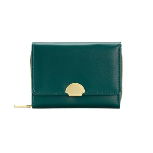 Oyccen Damen Kleine Geldbörse PU Leder Portemonnaie mit Münzfach Mädchen Kartenetui Reißverschluss Münze Geldbörse Geldbeutel von Oyccen