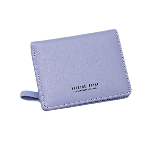 Oyccen Damen Bifold Portemonnaie Slim Kartenhalter für Damen Kleine Tasche, Blau, UNE Taille von Oyccen