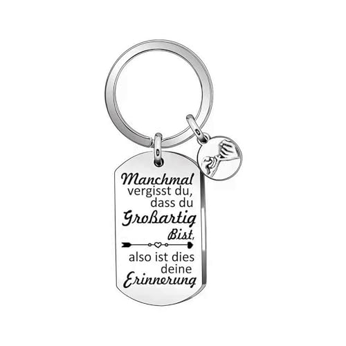 Oykrueats Schlüsselanhänger Mit Gravur,Glücksbringer Schlüsselanhänger,Schlüsselband Personalisiert Geschenk,Inspirierendes Schlüsselband Geburtstagsgeschenk für Freundin Töchter Mutter Valentinstag Oykrueats Schlüsselanhänger Mit Gravur,Glücksbringer Schlüsselanhänger,Schlüsselband Personalisiert Geschenk,Inspirierendes Schlüsselband Geburtstagsgeschenk für Freundin Töchter Mutter Valentinstag von Oykrueats